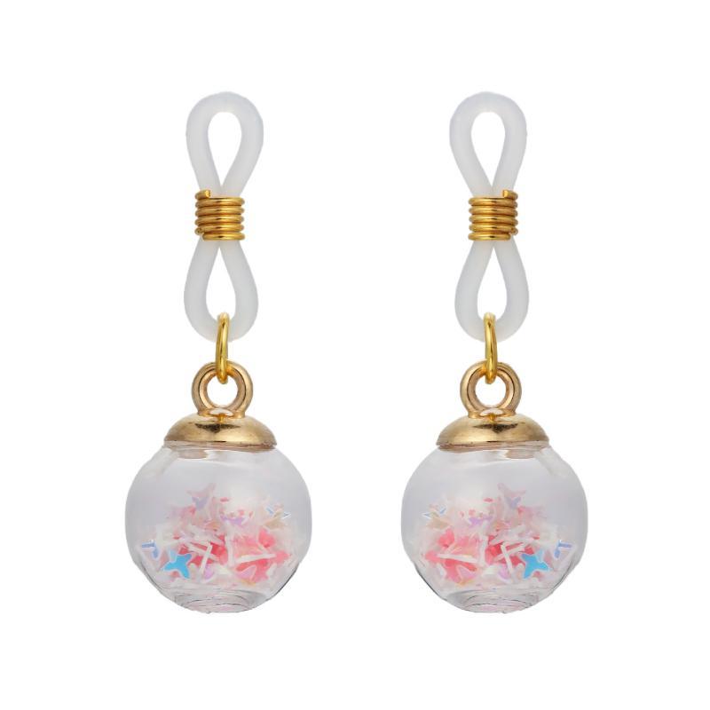 Body Jewelry Nipple Rings - 1 пара светящихся в темноте неперфорированных