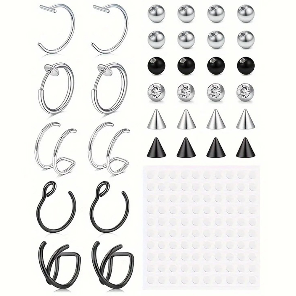 Body Jewelry Piercing - Фальшивые пирсинги, фальшивые кольца для губ,