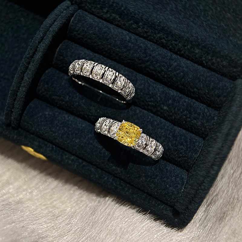 Новое кольцо с желтым бриллиан – обзор и цена Yellow Body Jewelry