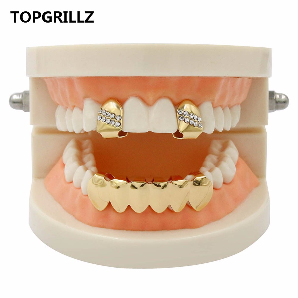 TOPGRILLZ хип-хоп Grillz желто – обзор и цена Yellow Body Jewelry