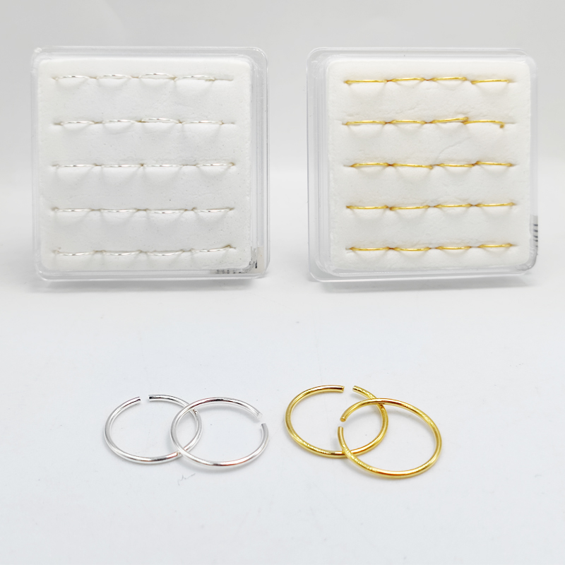 Кольцо для носа из серебра 925 – обзор и цена Body Jewelry Lot