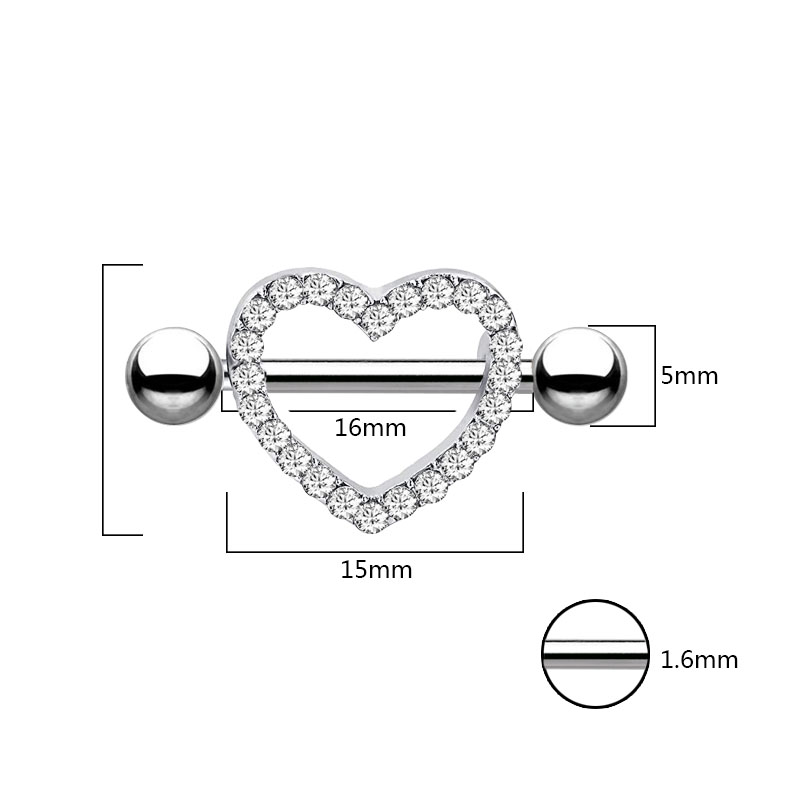 2 шт., кольцо для сосков с обе – обзор и цена Body Jewelry Nipple Rings