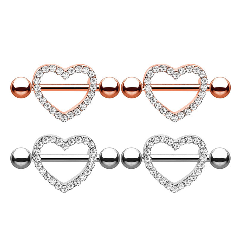 2 шт., кольцо для сосков с обе – обзор и цена Body Jewelry Nipple Rings