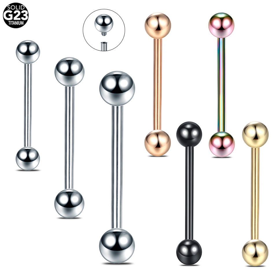 10 шт./лот G23 титановое кольц – обзор и цена Body Jewelry Nipple Rings