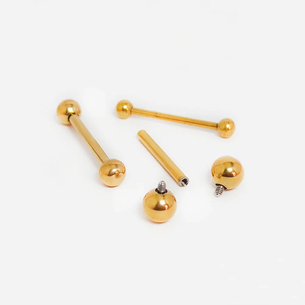 ASTM F136 Титановые шарики для – обзор и цена Body Jewelry Nipple Rings