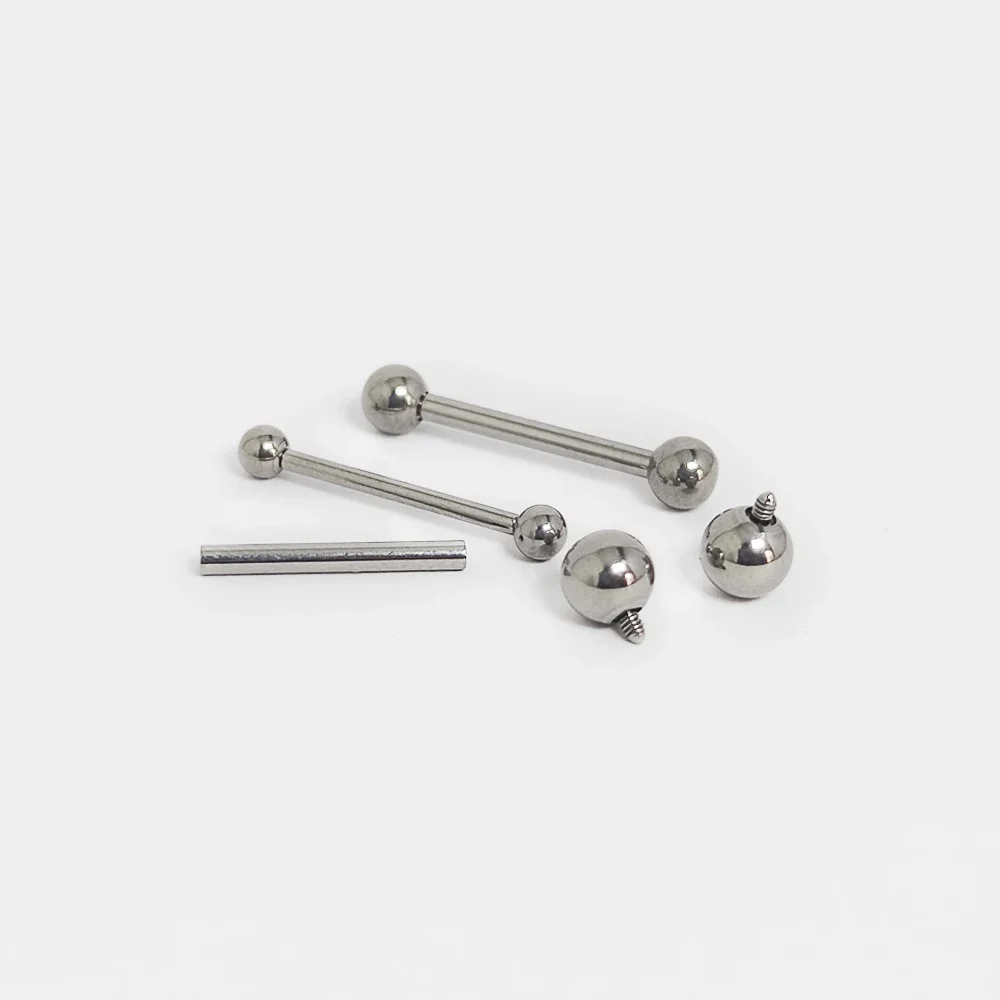 ASTM F136 Титановые шарики для – обзор и цена Body Jewelry Nipple Rings