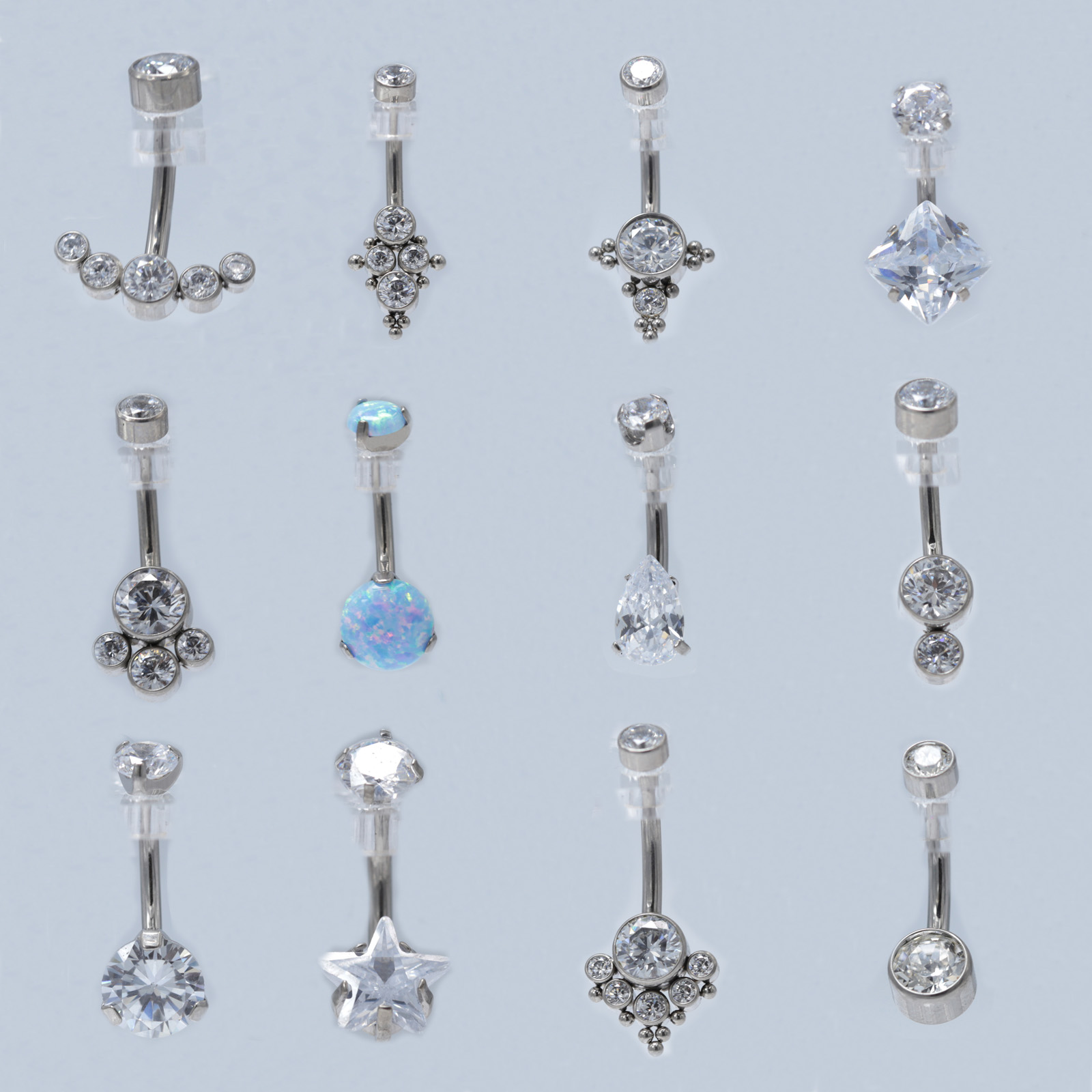 14 г титановое кольцо для пупк – обзор и цена Body Jewelry Implant Grade