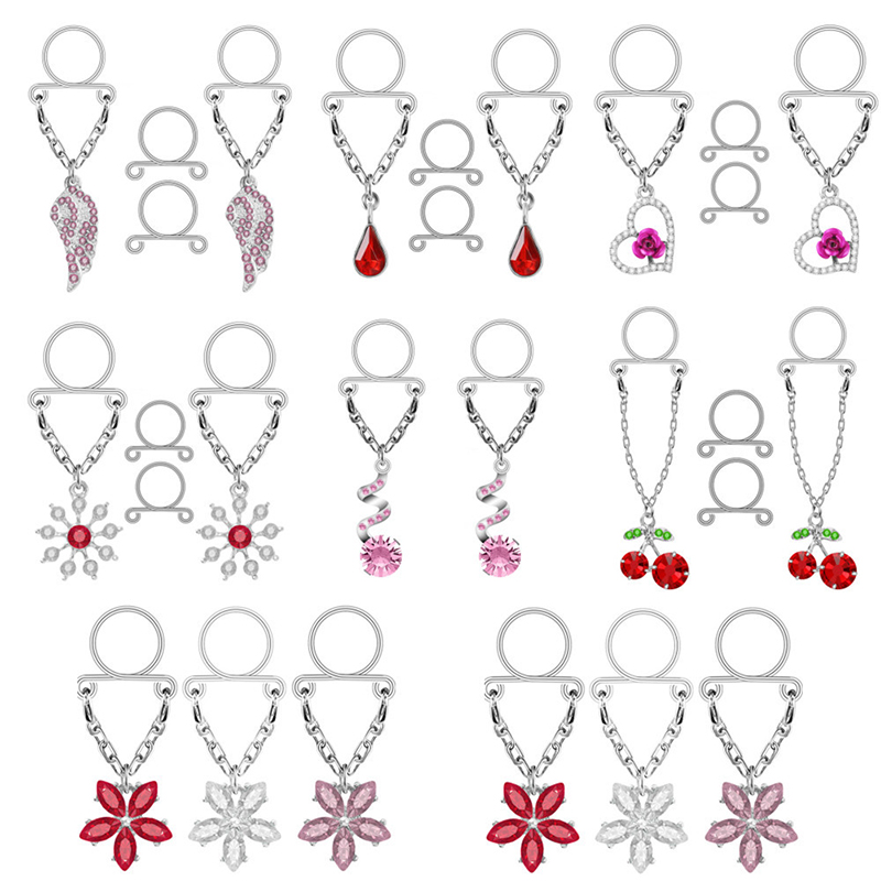 Новые 1 пара сексуальных регул – обзор и цена Body Jewelry Nipple Rings