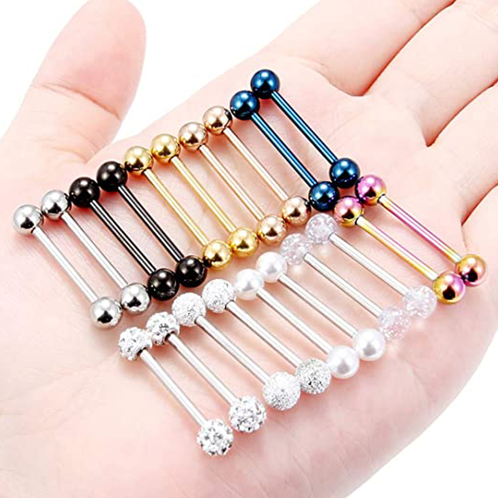 Кольца для языка 14 г, кольца  – обзор и цена Body Jewelry Nipple Rings