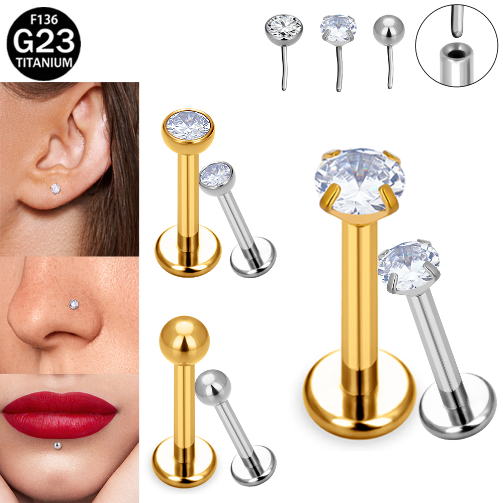 Титановые гипоаллергенные серь – обзор и цена Body Jewelry Implant Grade