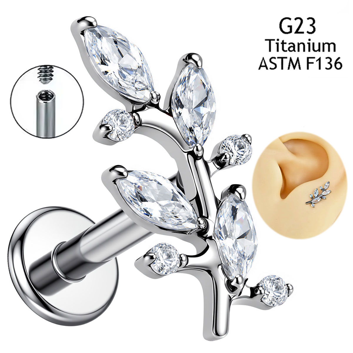 Новые украшения для пирсинга и – обзор и цена Body Jewelry Implant Grade