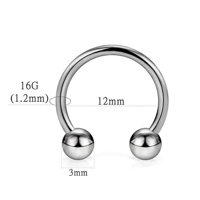 1/5 шт., титановое кольцо-подк – обзор и цена Body Jewelry Nipple Rings