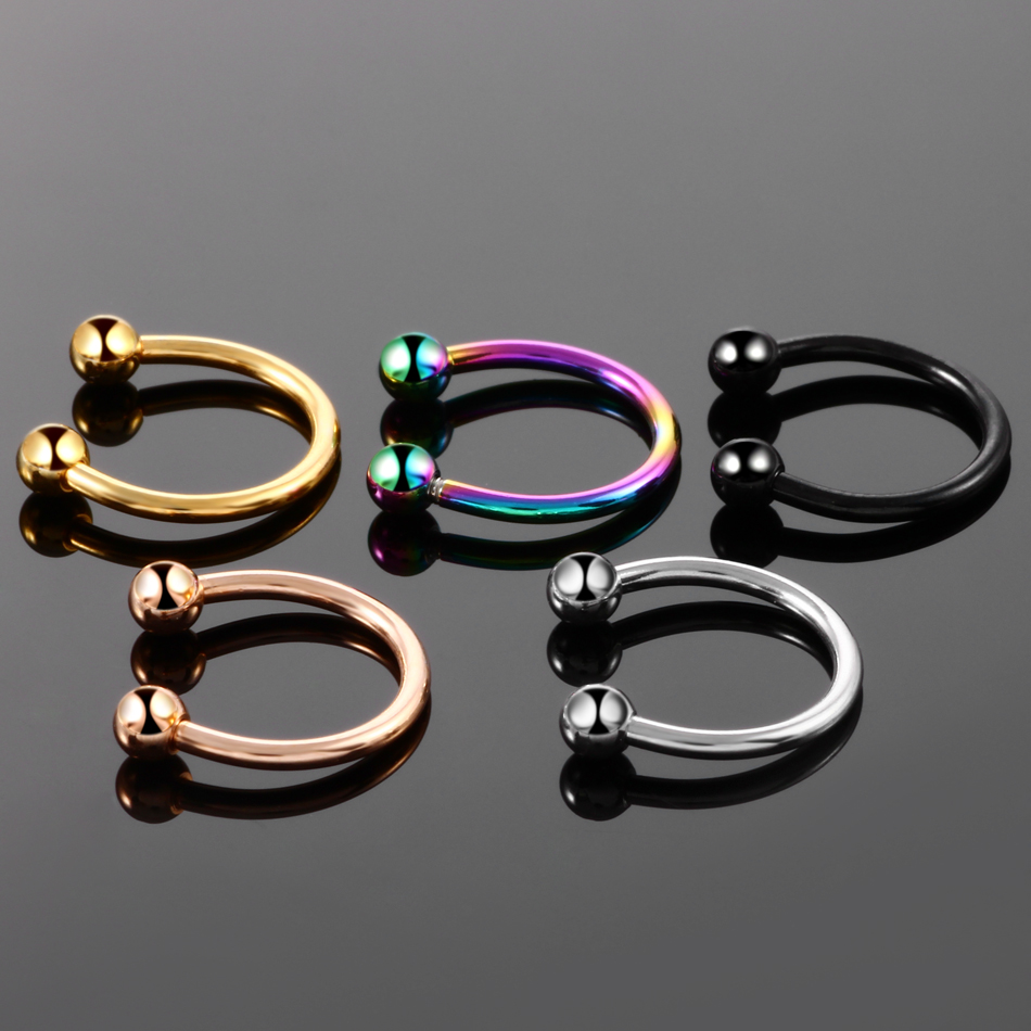 1/5 шт., титановое кольцо-подк – обзор и цена Body Jewelry Nipple Rings