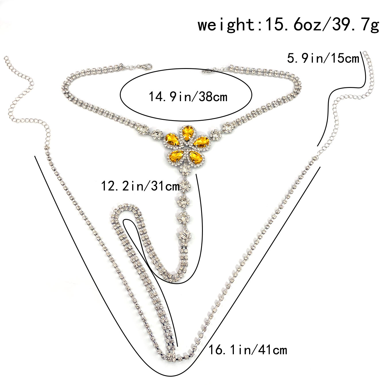1 шт., женский летний комплект – обзор и цена Body Jewelry Chain