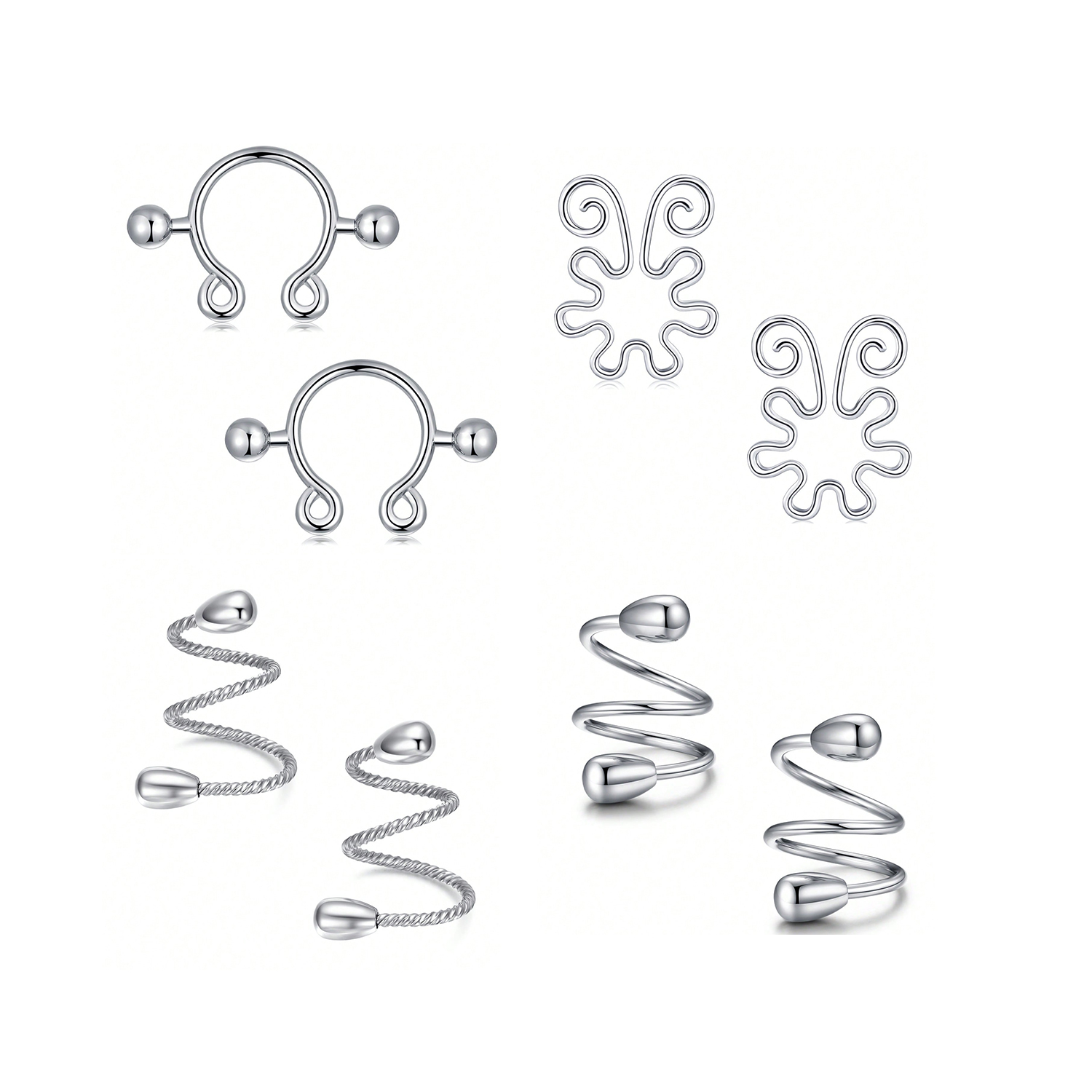 8 шт., женские кольца для соск – обзор и цена Body Jewelry Nipple Rings
