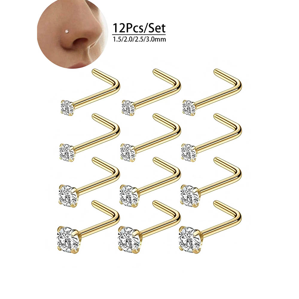 Полный набор из 12 предметов,  – обзор и цена Body Jewelry Lot