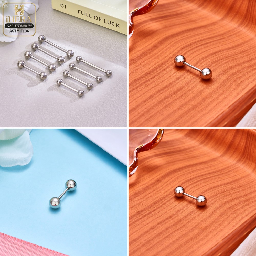 Титановые прямые штанги 14G 16 – обзор и цена Body Jewelry Nipple Rings