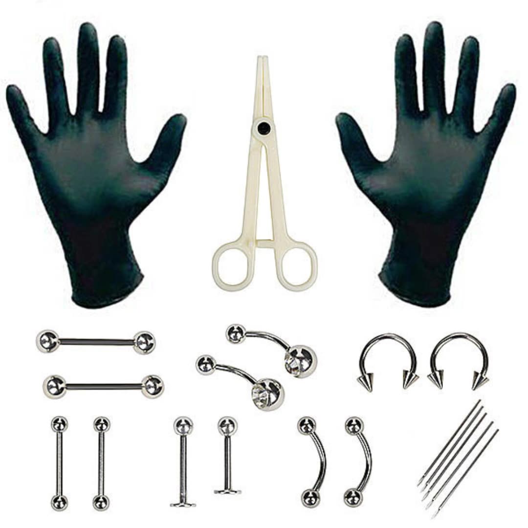Набор одноразовых профессионал – обзор и цена Body Jewelry Lot
